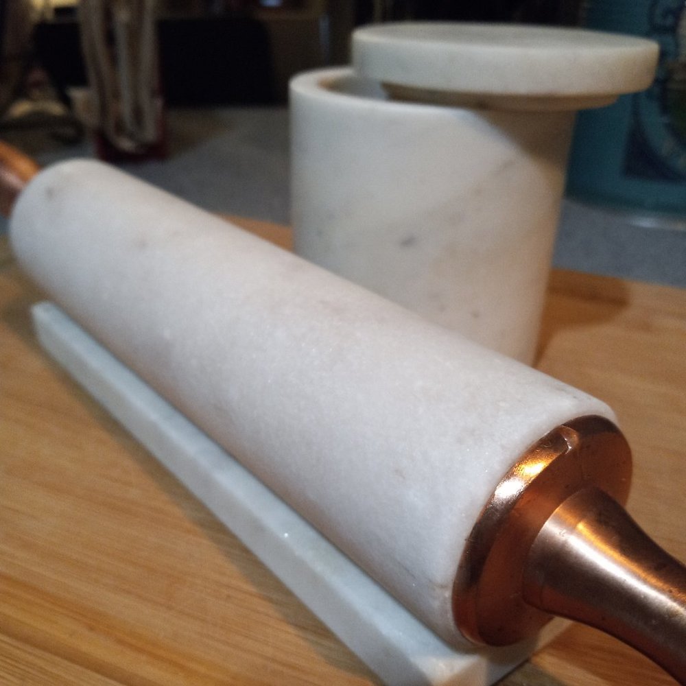 Rolling pin and canister